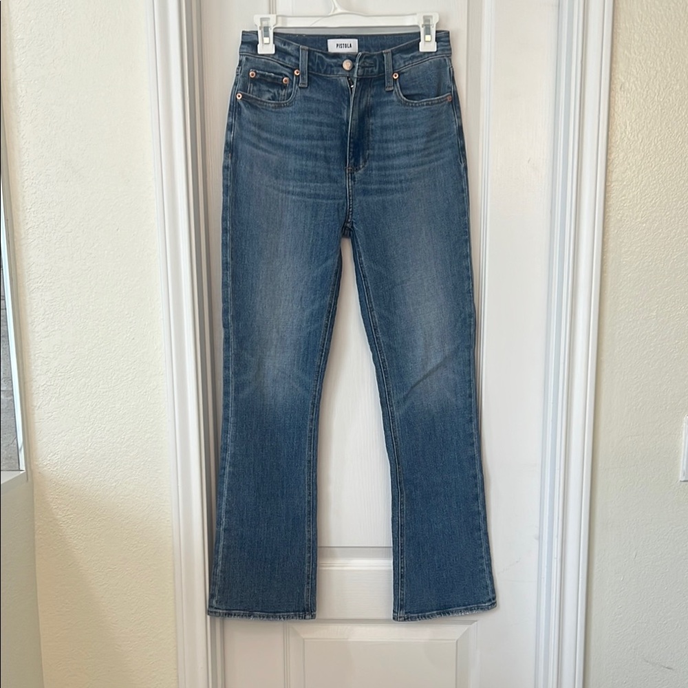 Pistola Blue Boot Cut Jeans High-Rise